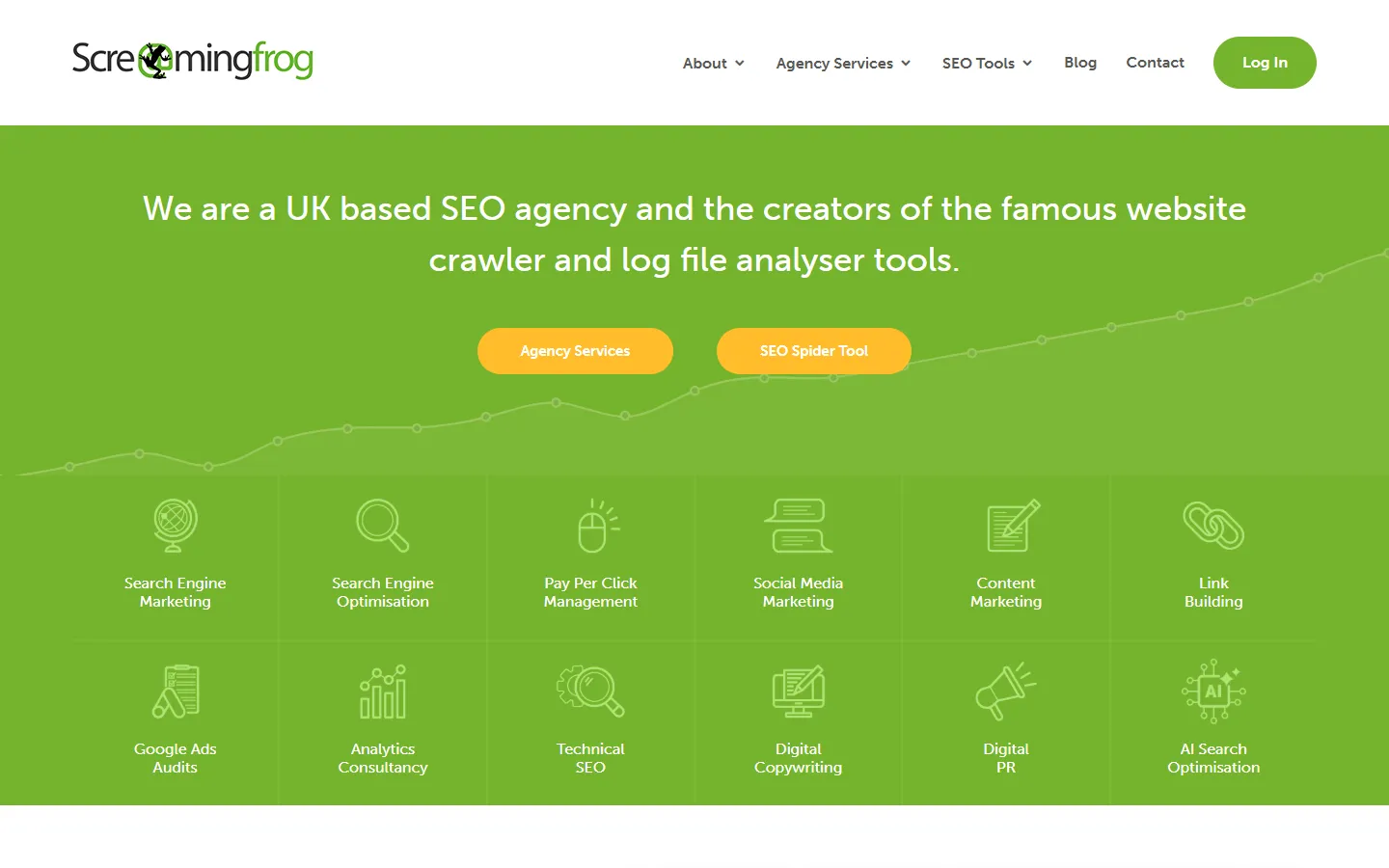 Screaming Frog screenshot 1