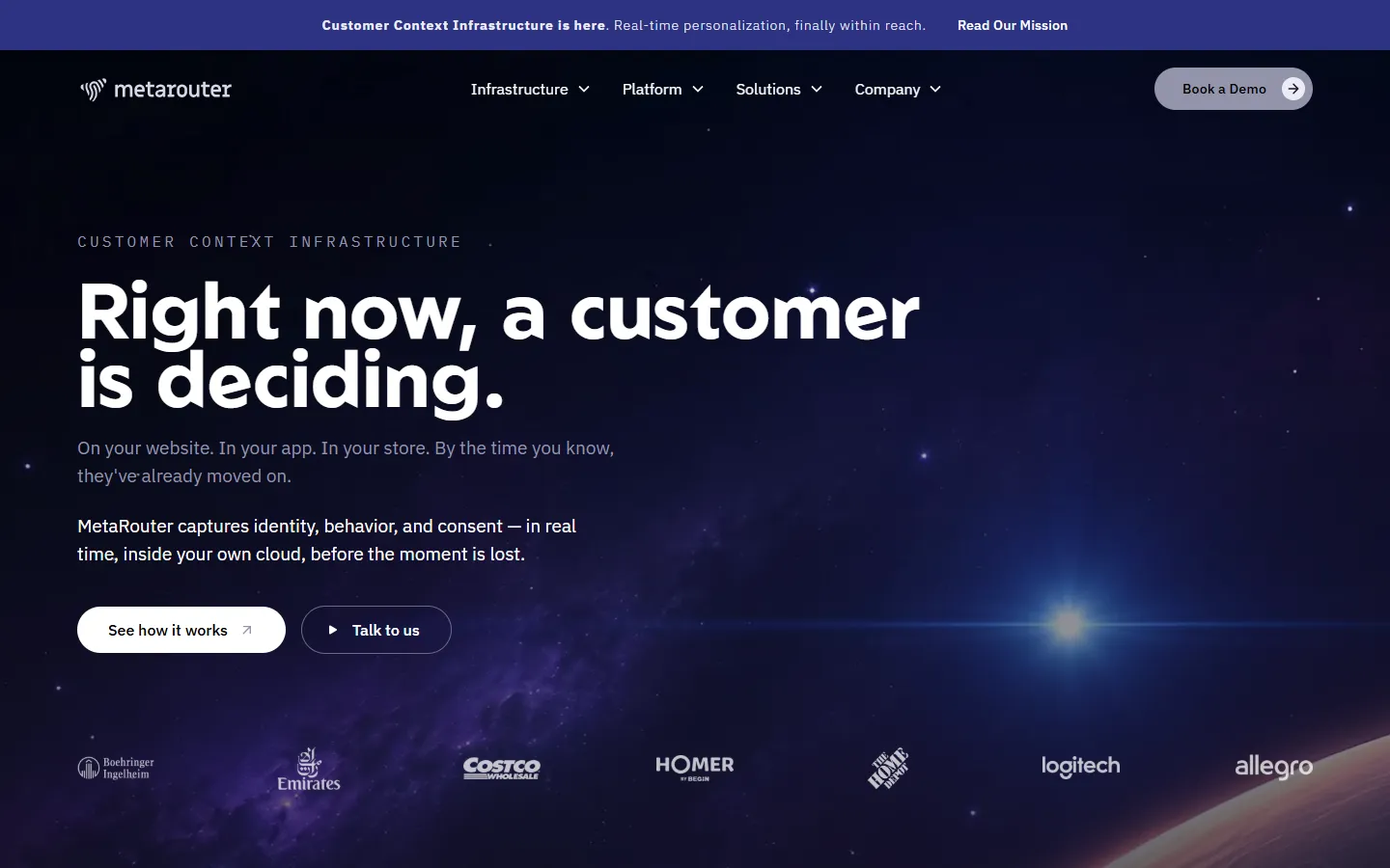 MetaRouter screenshot 1