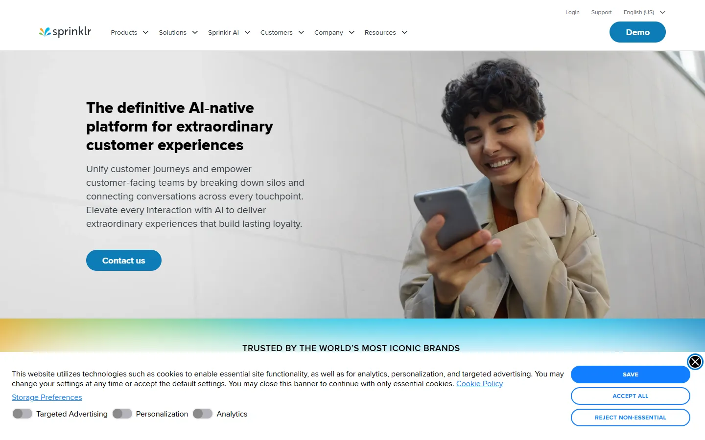 Sprinklr screenshot 1