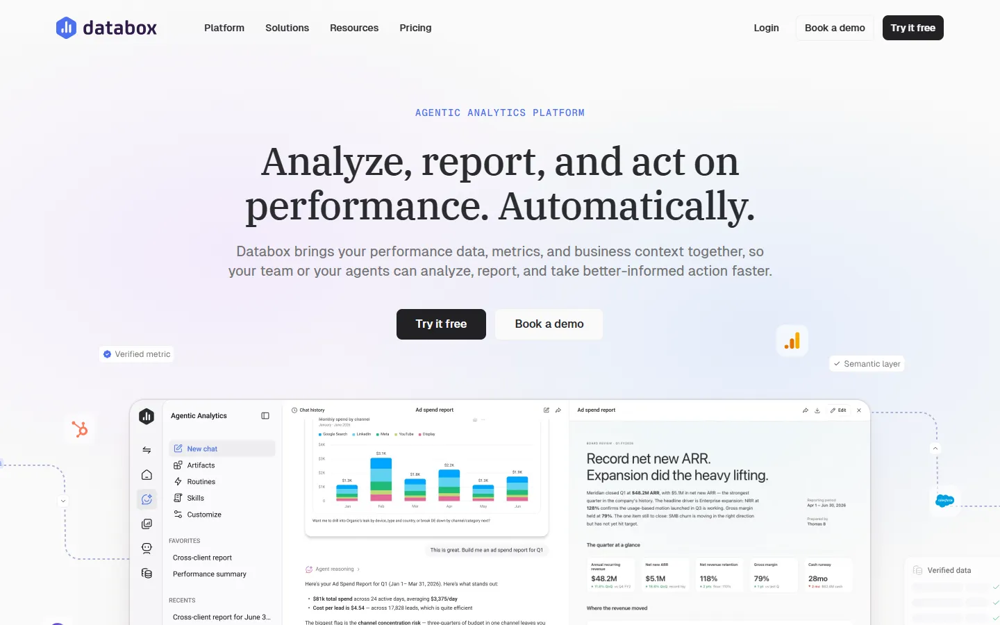 Databox screenshot 1